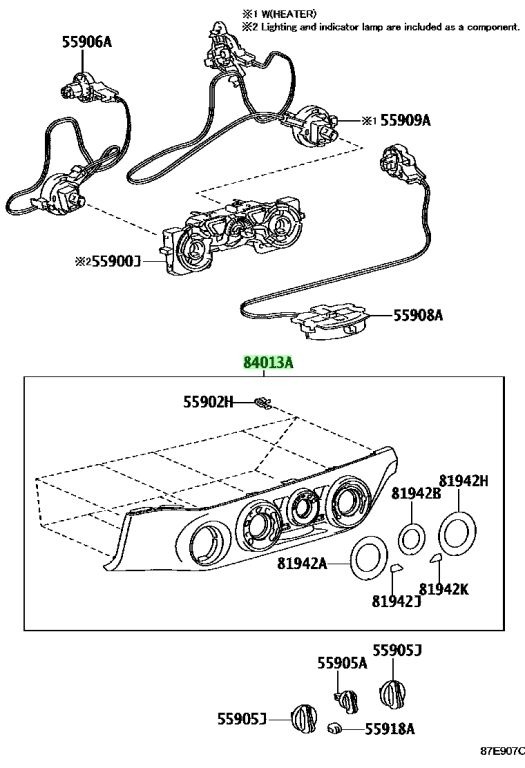 SUBCONJUNTO DE PANEL FRENTE TOYOTA