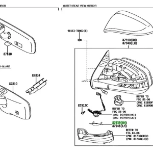 COBERTOR ORIFICIO ESPEJO EXTERIOR DERECHO